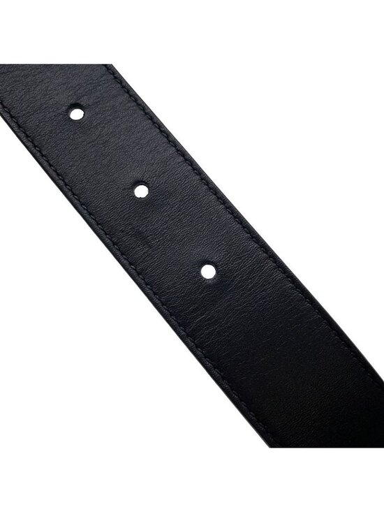 Gucci Belt Double Leather 70 Black main image 7